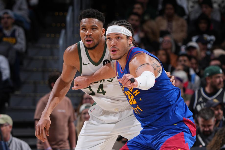 [图]戈登23+6字母哥31+8+11 掘金主场险胜雄鹿